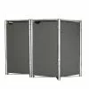 HIDE Cache-poubelle Double En Acier Et Composite Aluminium 120 X 63 X 115 Cm -Abri et rangement boutique cache poubelle double hide gris
