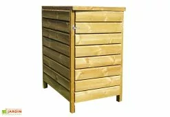 Forest Style Cache Poubelle En Bois Traité 61 X 96,5 X 120 Cm (1 Poubelle) – Neston