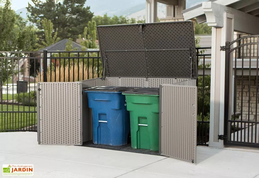 Lifetime Coffre De Rangement Extérieur En Résine Effet Bois - 2407 L 5 Lifetime Coffre De Rangement Extérieur En Résine Effet Bois - 2407 L – Image 3