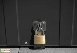 Trimetals Abri à Vélos En Acier Galvanisé Anthracite 1,74 M² -Abri et rangement boutique cadenas abri velos metal trimetals