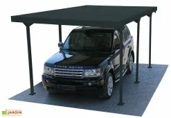 Carport En Acier Epoxy Anthracite 15 M2 Duramax Palladium 5 X 3 M 13 Carport En Acier Epoxy Anthracite 15 M2 Duramax Palladium 5 X 3 M -Abri et rangement boutique carport acier galvanise gris anthracite duramax palladium 543x287cm 1