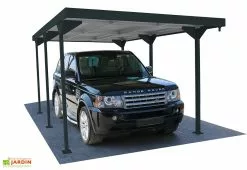 Carport En Acier Epoxy Anthracite 15 M2 Duramax Palladium 5 X 3 M 12 Carport En Acier Epoxy Anthracite 15 M2 Duramax Palladium 5 X 3 M -Abri et rangement boutique carport acier galvanise gris anthracite duramax palladium 543x287cm