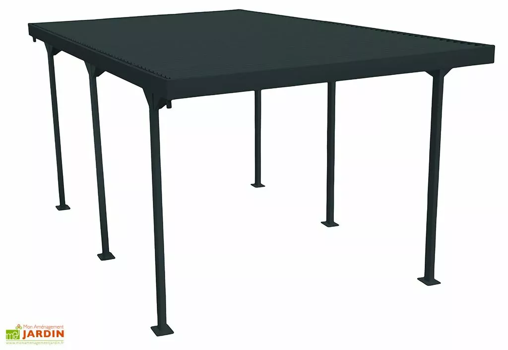 Carport En Acier Epoxy Anthracite 15 M2 Duramax Palladium 5 X 3 M 3 Carport En Acier Epoxy Anthracite 15 M2 Duramax Palladium 5 X 3 M