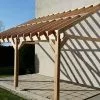 C.P.B.F Carport Adossé En Bois Douglas 13,5 à 37,5 M² – Bretagne 3 Poteaux -Abri et rangement boutique carport adosse bois cpbf bretagne