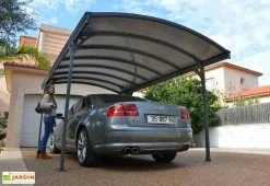 Chalêt-Jardin Carport Aluminium Delage (290x499x240cm) -Abri et rangement boutique carport aluminium delage 290x499x240cm 1