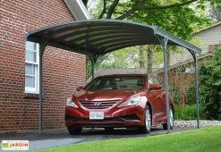 Chalêt-Jardin Carport Aluminium Delage (290x499x240cm) -Abri et rangement boutique carport aluminium delage 290x499x240cm 3