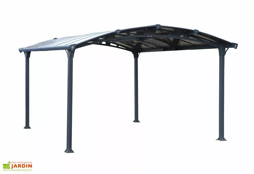 Carport Arcadia 4,35 X 3,59 M Gris | Palram - Canopia 4 Carport Arcadia 4,35 X 3,59 M Gris | Palram - Canopia – Image 2