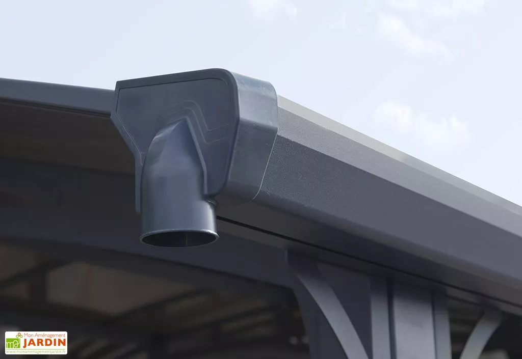 Carport Arcadia 6,49 X 3,59 M Gris | Palram - Canopia 6 Carport Arcadia 6,49 X 3,59 M Gris | Palram - Canopia – Image 4