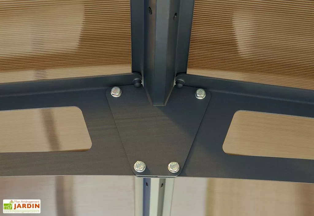 Carport Arcadia 6,49 X 3,59 M Gris | Palram - Canopia 7 Carport Arcadia 6,49 X 3,59 M Gris | Palram - Canopia – Image 5