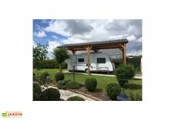 C.P.B.F Carport Camping-car Bois Douglas 23 à 41 M² H. 3,20 M – Azur 6 Poteaux -Abri et rangement boutique carport bois camping car 230cm cpbf cc2p