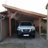 C.P.B.F Carport En Bois Douglas Toit 1 Pente 12 à 20 M² – Provence 4 Poteaux -Abri et rangement boutique carport bois douglas toit 1 pente v1p cpbf