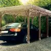 Solid Carport Bois Modulable 3x5 M -Abri et rangement boutique carport bois modulbale solid s7721