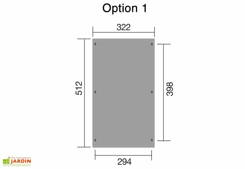 Weka Carport Bois Optima 1 Voiture (Plusieurs Tailles) 4 Weka Carport Bois Optima 1 Voiture (Plusieurs Tailles) – Image 2