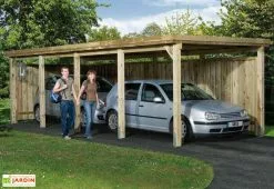 Weka Carport Bois Optima 1 Voiture (Plusieurs Tailles) 12 Weka Carport Bois Optima 1 Voiture (Plusieurs Tailles) -Abri et rangement boutique carport bois optima 3