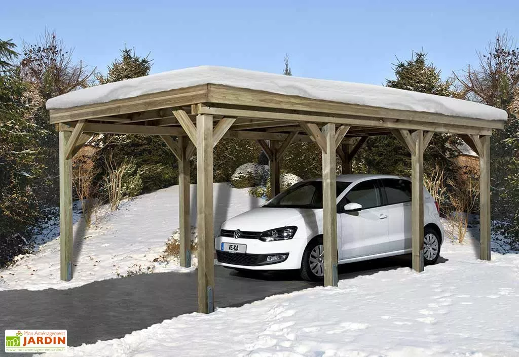 Weka Carport Tirol (3x6) 3 Weka Carport Tirol (3x6)