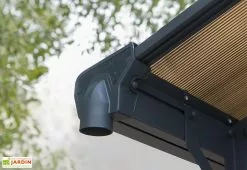 Canopia Carport Camping-Car Aluminium/Polycarbonate Alpine 10600 38 M² -Abri et rangement boutique carport camping car aluminium polycarbonate alpine palram gouttieres