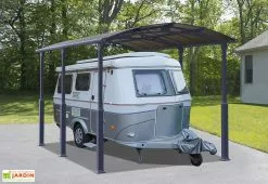 Carport Camping-car Alpine 5,07 X 3,52 M Gris | Palram - Canopia