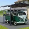 Carport Camping-car Alpine 6,49 X 3,52 M Gris | Palram - Canopia