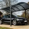 Habrita Carport Design Aluminium Toit Rond Polycarbonate 4,85 X 3 M Vis. Inox 1 Habrita Carport Design Aluminium Toit Rond Polycarbonate 4,85 X 3 M Vis. Inox -Abri et rangement boutique carport design aluminium toit rond polycarbonate visserie inox 5m 3