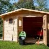 Habrita Abri De Jardin En Bois Douglas 28 Mm – 14,85 M² : 4,22 X 3,52 M 1 Habrita Abri De Jardin En Bois Douglas 28 Mm – 14,85 M² : 4,22 X 3,52 M -Abri et rangement boutique chalet jardin abri bois remise