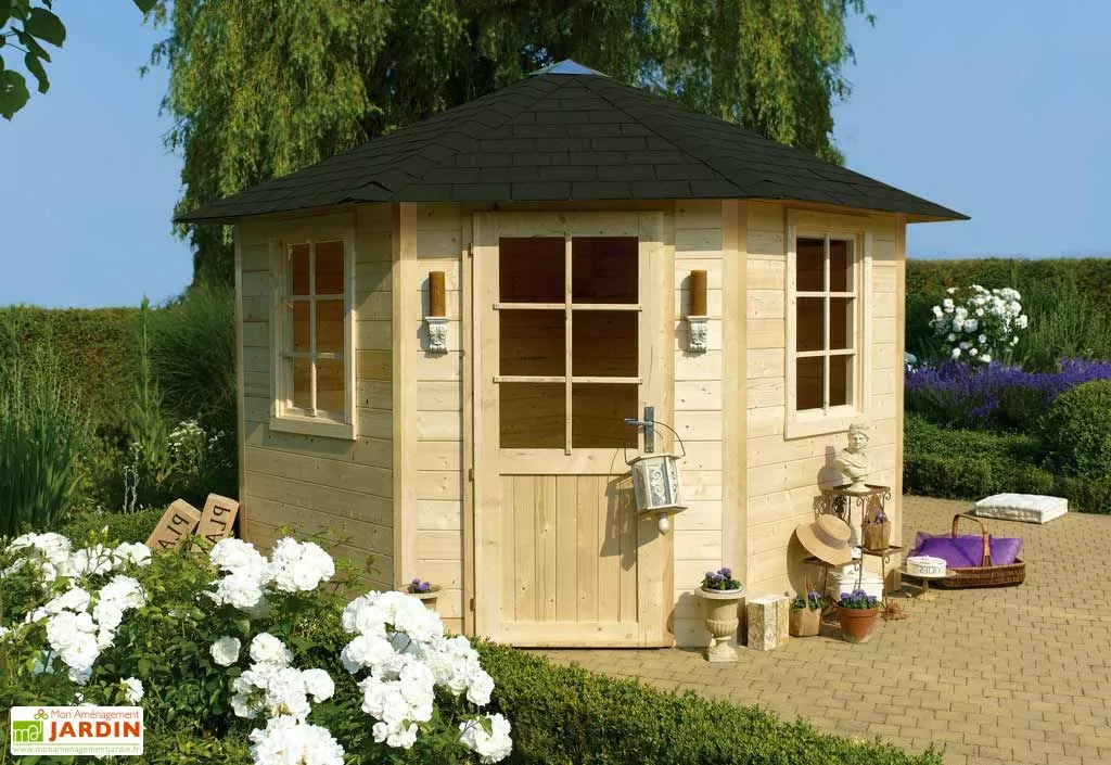 Solid Abri De Jardin Bois Nancy 28mm (255x255cm) 3 Solid Abri De Jardin Bois Nancy 28mm (255x255cm)