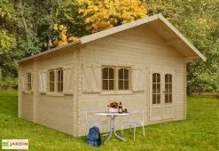 Solid Abri De Jardin Bois Week-End 40 Mm (508x508cm)