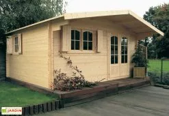 Solid Abri De Jardin Bois Chamonix 40mm (478x418cm)