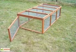 Habrita Enclos Pour Lapins Smokey (0,9x1,8x0,5)