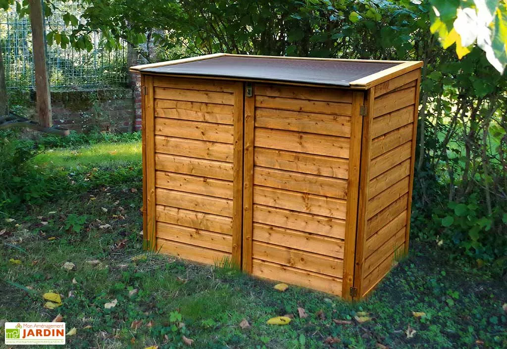 Chalêt-Jardin Coffre De Rangement En Bois Autoclave Trocadero 1350 L 3 Chalêt-Jardin Coffre De Rangement En Bois Autoclave Trocadero 1350 L