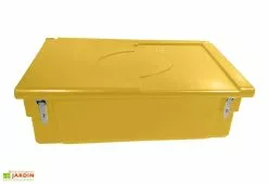 Plast'Up Coffre De Jardin Avec Poignées + Grenouillères + Cadenas – 100 L