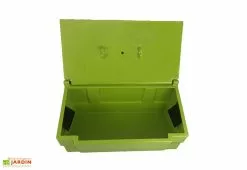 Plast'Up Coffre De Jardin Avec Poignées – 100 L -Abri et rangement boutique coffre jardin 100l vert