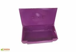Plast'Up Coffre De Jardin Avec Poignées – 100 L -Abri et rangement boutique coffre jardin 100l violet