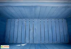 Habrita Coffre De Rangement En Bois Lasuré Bleu 127 X 55 Cm -Abri et rangement boutique coffre jardin bois lasure bleu 127 x 55 cm 2