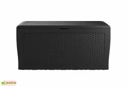 Coffre De Jardin Keter Gris En Résine Tressée – Samoa 270 L 8 Coffre De Jardin Keter Gris En Résine Tressée – Samoa 270 L -Abri et rangement boutique coffre jardin keter resine tressee marron samoa 270l 2