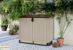 Chalêt-Jardin Coffre De Rangement Extérieur En Résine 880 L