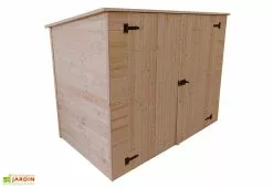 Habrita Coffre De Rangement Bois Pour Vélos Motos - 125 X 220 X 162 Cm