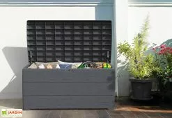 Duramax Coffre De Rangement Extérieur En Résine — 416 L -Abri et rangement boutique coffre rangement 416l 03