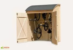 Weka Coffre De Rangement Bois Pour Vélos 134x160