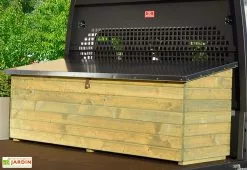 Weka Coffre De Jardin En Bois De Pin Traité Et Tôle Galvanisée 78 X 188 Cm -Abri et rangement boutique coffre rangement exterieur bois pin weka