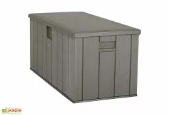 Coffre De Rangement En Lifetime En PEHD Imitation Bois 570 L -Abri et rangement boutique coffre rangement jardin lifetime pehd imitation bois 570l 1