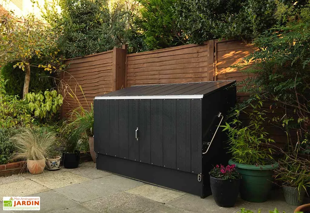 Trimetals Coffre De Rangement Métal Storeguard Anthracite (196x89x113) 6 Trimetals Coffre De Rangement Métal Storeguard Anthracite (196x89x113) – Image 4
