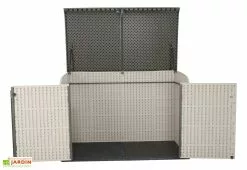 Coffre De Rangement Lifetime En PEHD 2124L -Abri et rangement boutique coffre rangement pehd lifetime 188x103cm