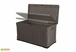 Lifetime Coffre De Rangement Polyéthylène 439L (128x64x67) 11 Lifetime Coffre De Rangement Polyéthylène 439L (128x64x67) -Abri et rangement boutique coffre rangement resine lifetime