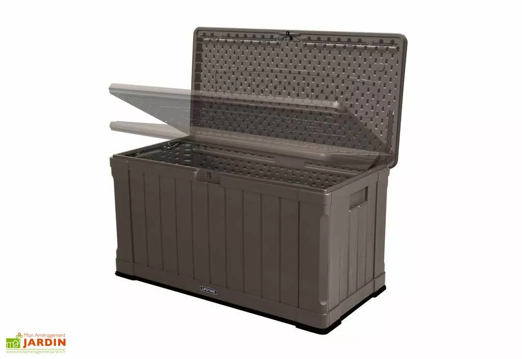 Lifetime Coffre De Rangement Polyéthylène 439L (128x64x67) 6 Lifetime Coffre De Rangement Polyéthylène 439L (128x64x67) – Image 4