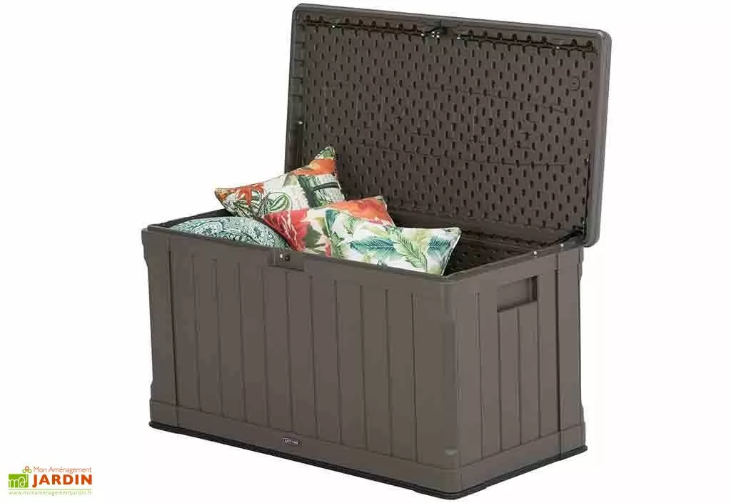 Lifetime Coffre De Rangement Polyéthylène 439L (128x64x67) 4 Lifetime Coffre De Rangement Polyéthylène 439L (128x64x67) – Image 2