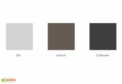 FurniPak Poubelle De Tri Sélectif Extérieure En Composite Polymab Recyclé – 2 Bacs -Abri et rangement boutique coloris poubelle tri composite