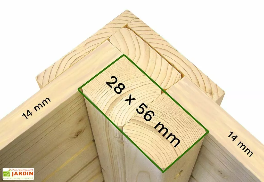 Rowlinson Abri à Vélos En Bois De Sapin Brut Cykel 2,1 M² 6 Rowlinson Abri à Vélos En Bois De Sapin Brut Cykel 2,1 M² – Image 4