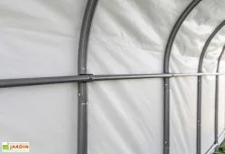 Shelter Logic Abri Souple Pour Animaux En Polyéthylène 49,6 M² 12 Shelter Logic Abri Souple Pour Animaux En Polyéthylène 49,6 M² -Abri et rangement boutique details armature abri animaux 49m2