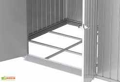 Abri De Jardin En Acier Galvanisé Duramax Modern 4,5 M² -Abri et rangement boutique details cabane jardin acier galvanise duramax modern gris