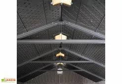 Lifetime Abri De Jardin En Résine Effet Bois – 7,11 M² 13 Lifetime Abri De Jardin En Résine Effet Bois – 7,11 M² -Abri et rangement boutique details charpente cabane jardin resine